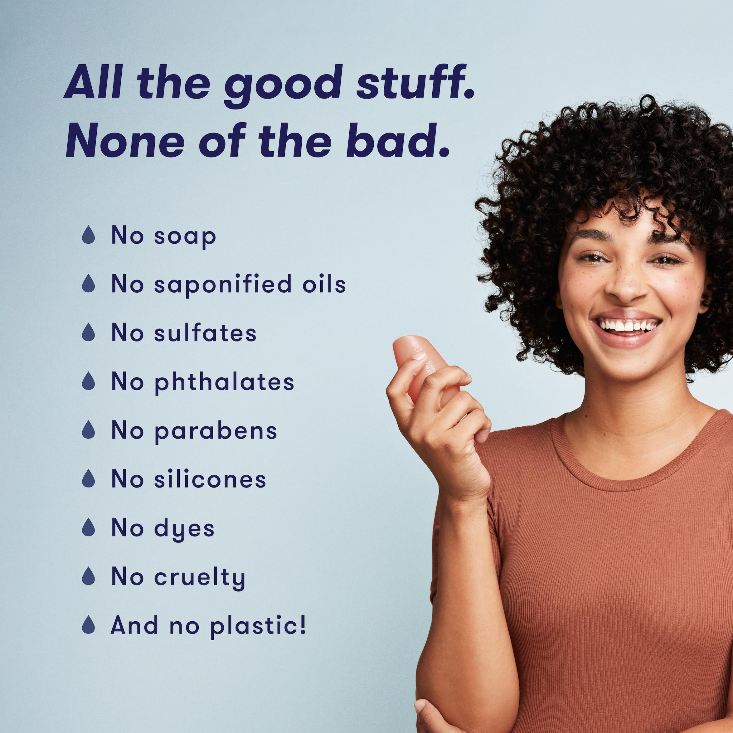 HIBAR Curl Shampoo Bar shows fragrance-free, dye-free cleansing for curls.