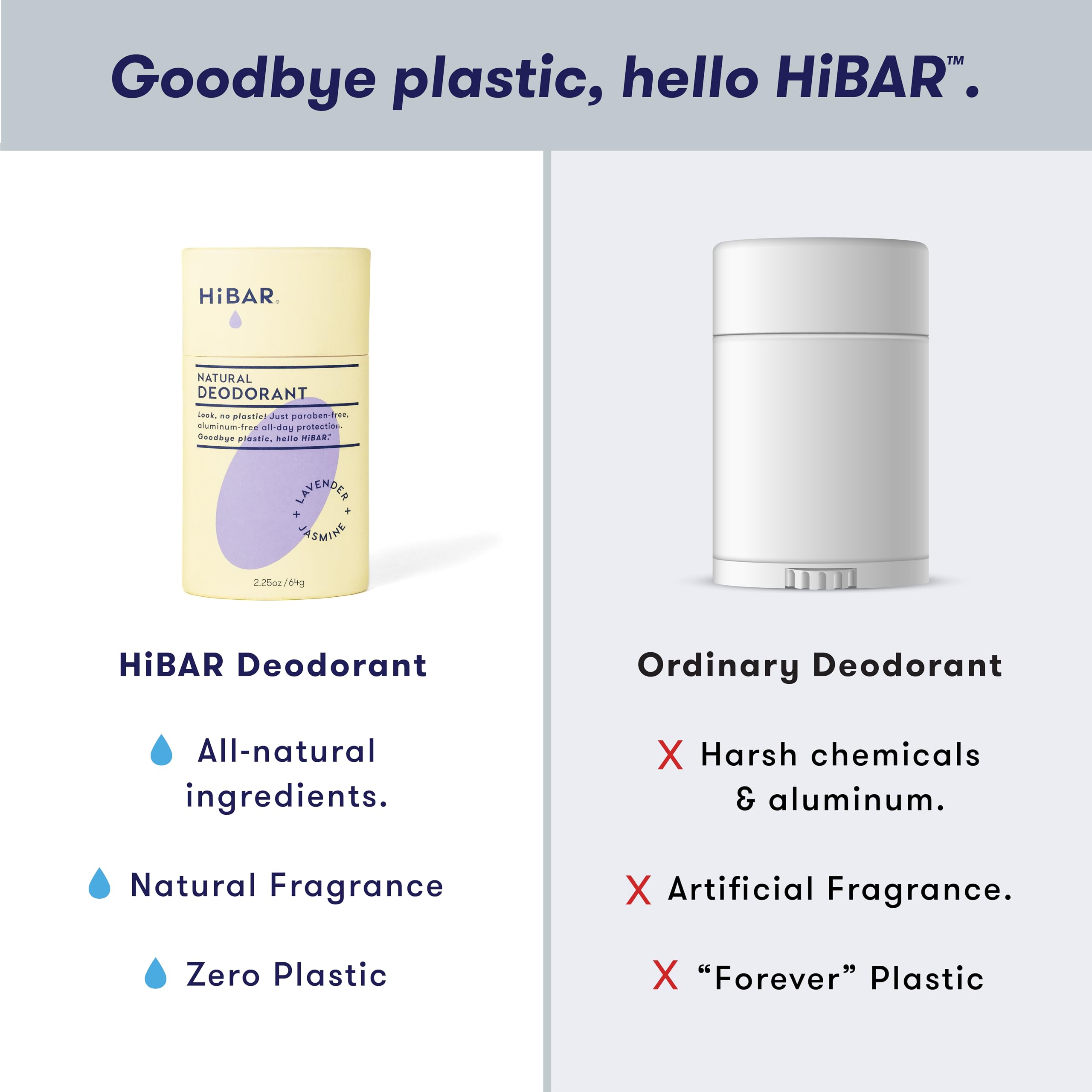 Envase reciclable o compostable para una belleza sin plástico.