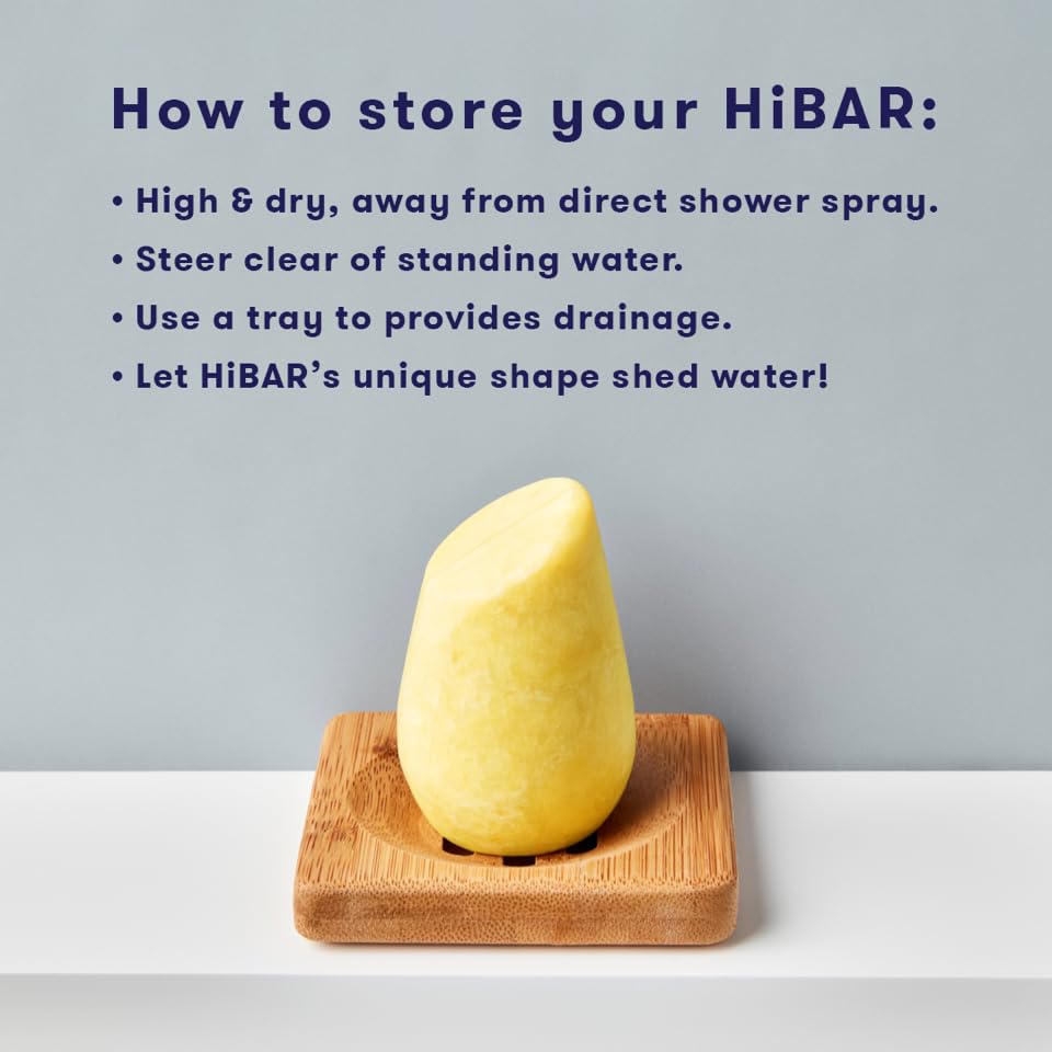 HiBAR Soothe miel y karité para hidratación y nutrición capilar.
