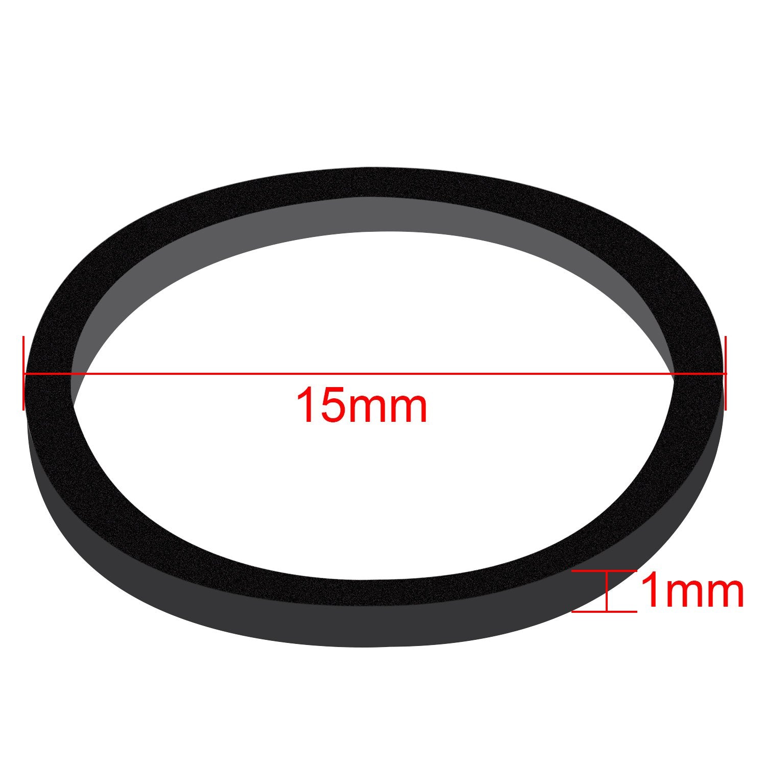 Elásticos Hicarer mini negro, ideal para trenzas rápidas y estilos durante el día.