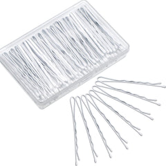 Pinzas para cabello Hicarer blancas de 2,2 pulgadas para fijar peinados con firmeza.