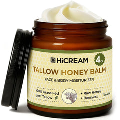 Hicream Manteca de Res con Miel: bálsamo para rostro y cuerpo con hidratación suave