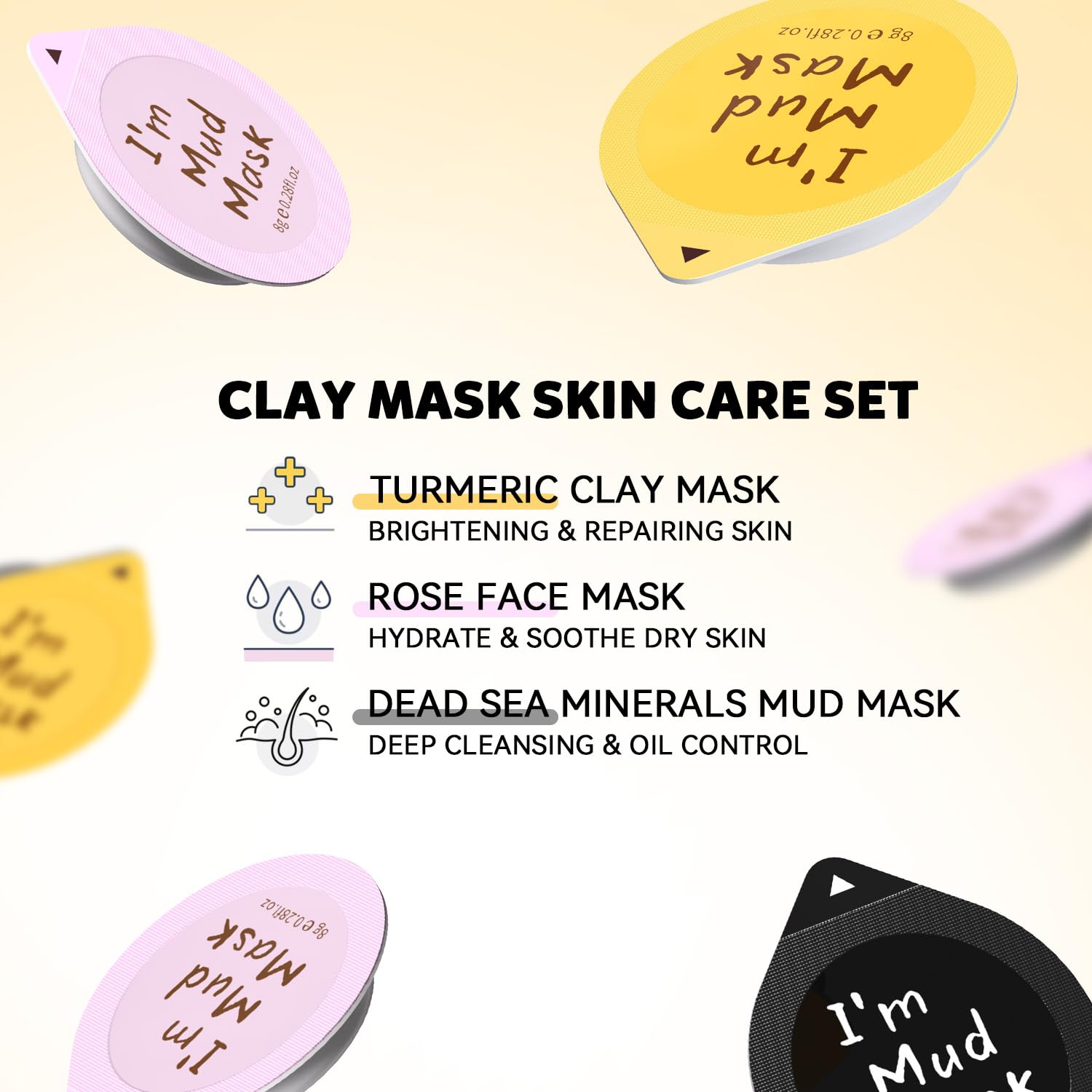 Uso suave para piel sensible con mascarillas Hicream