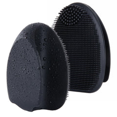 Cepillo facial de silicona HIEERBUS para limpieza profunda y suave.