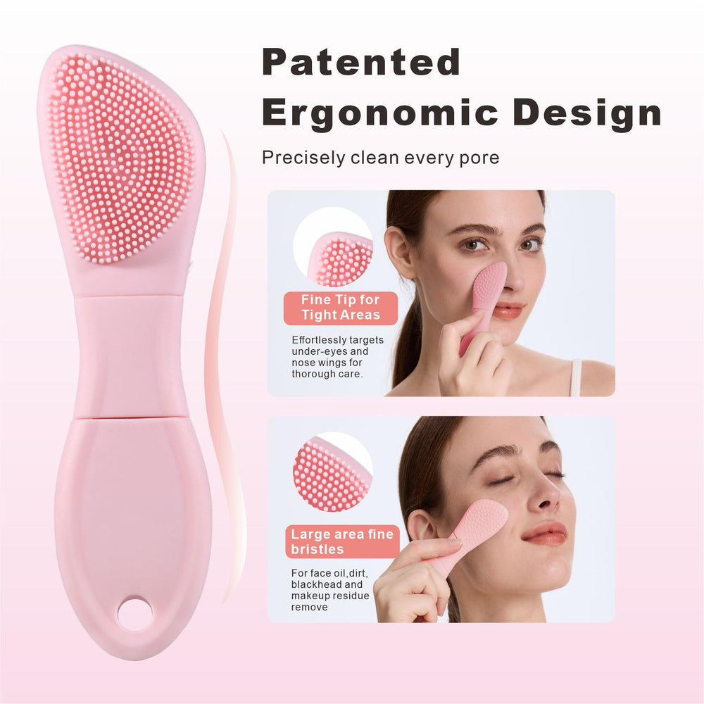 HIEERBUS exfoliante de silicona suave para rostro, piel sensible.