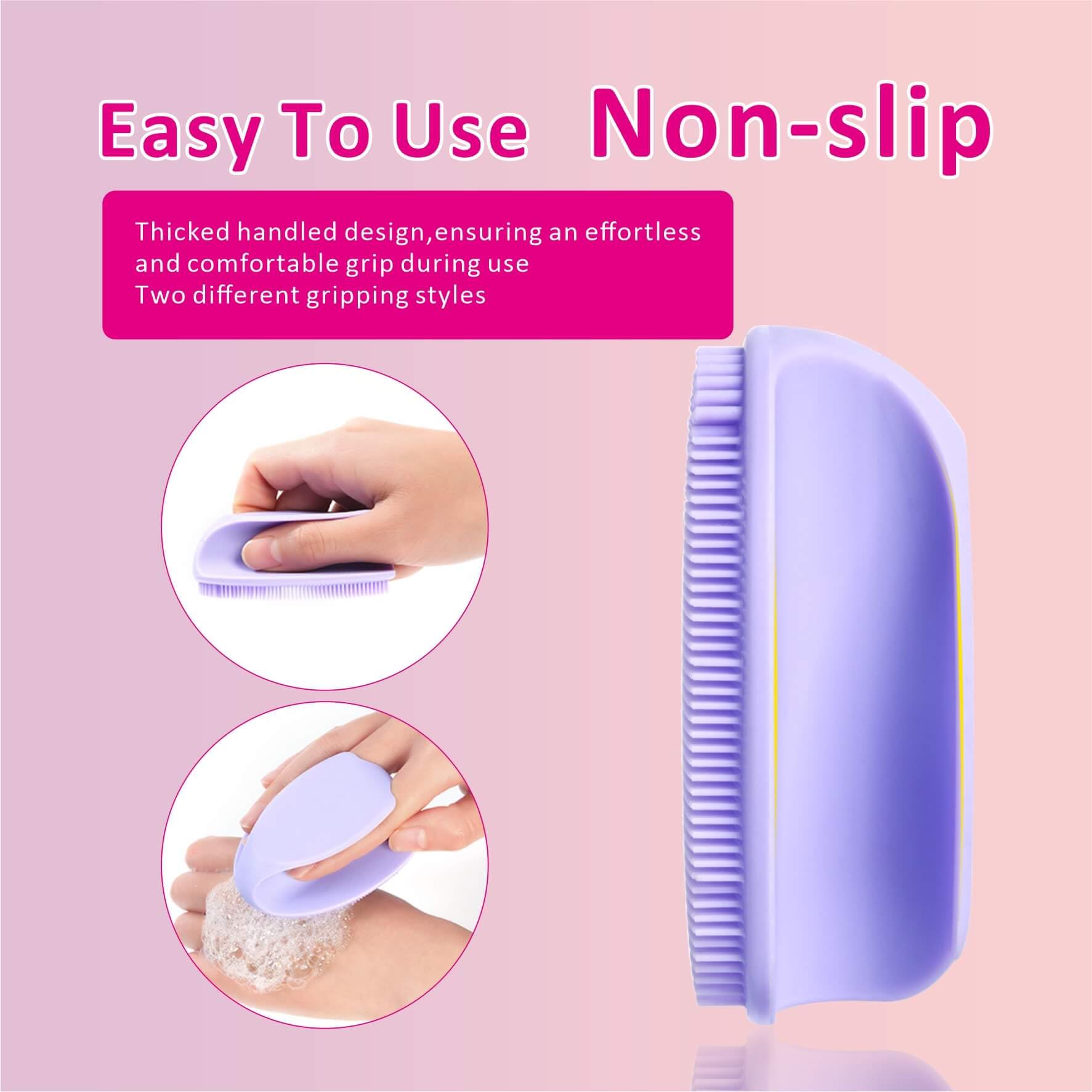 Limpieza profunda del rostro con silicona HIEERBUS para poros más limpios.