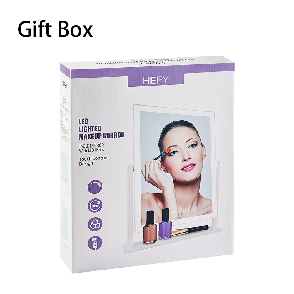 Espejo HIEEY en caja regalo, perfecto para regalos