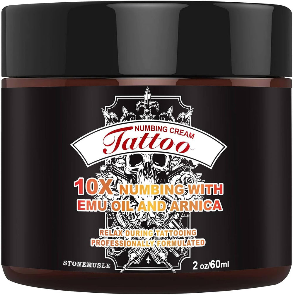HIEKERS crema entumecimiento para tatuajes, duración de hasta 8 horas para sesiones suaves