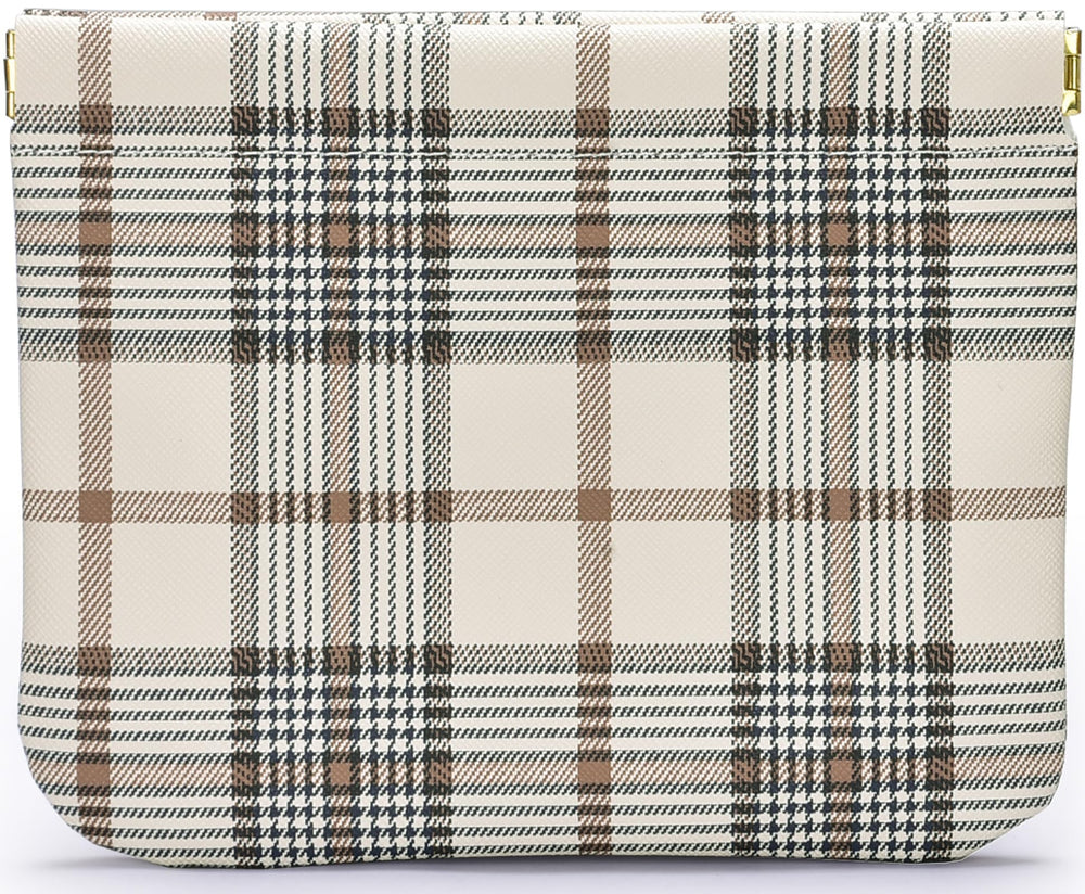 HIGH FIT estuche cosmético de cuero, tamaño compacto para bolso y uso diario