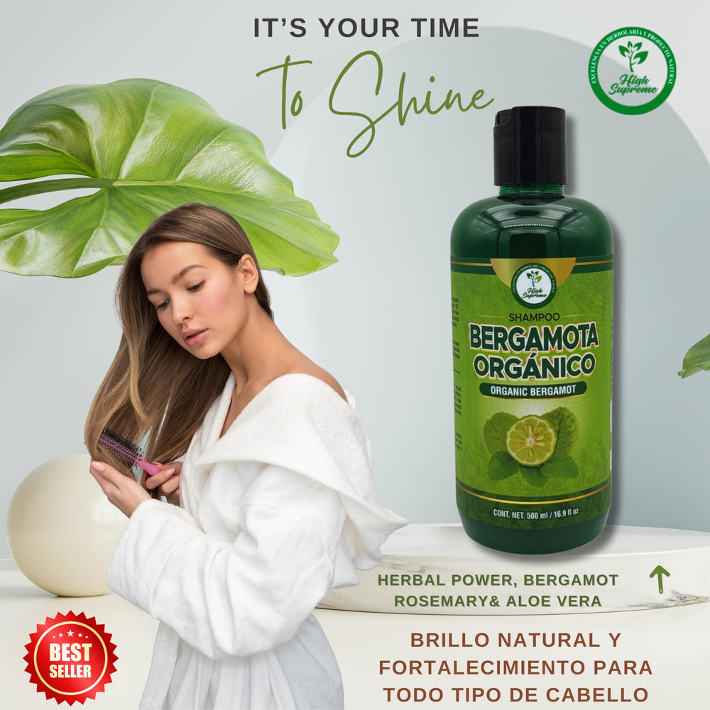 HIGH SUPREME Shampoo Aroma Refrescante: fragancia cítrica que despierta los sentidos.