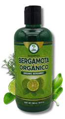 HIGH SUPREME Shampoo Bergamota Orgánico: frasco con etiqueta fresca para cabello suave.