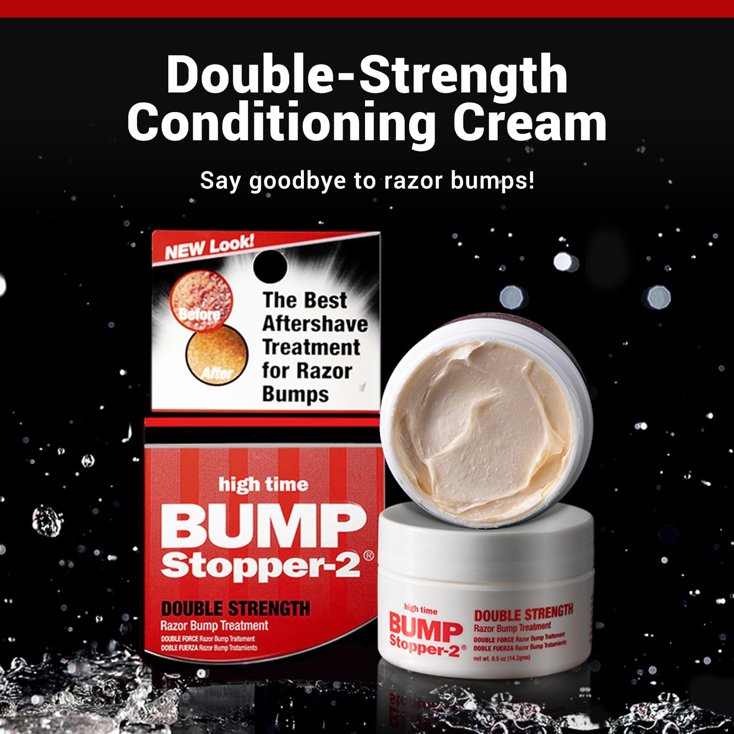 Post-afeitado con textura suave de high time Bump Stopper 2