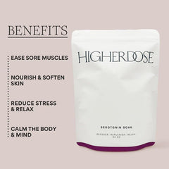 HigherDOSE Serotonin Soak: algas para cuidado de la piel y renovación suave