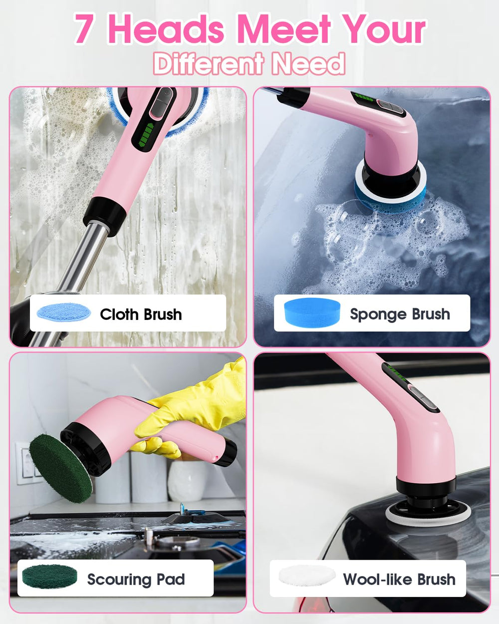 Highyes IPX7 resistente al agua ideal para duchas y bañeras.