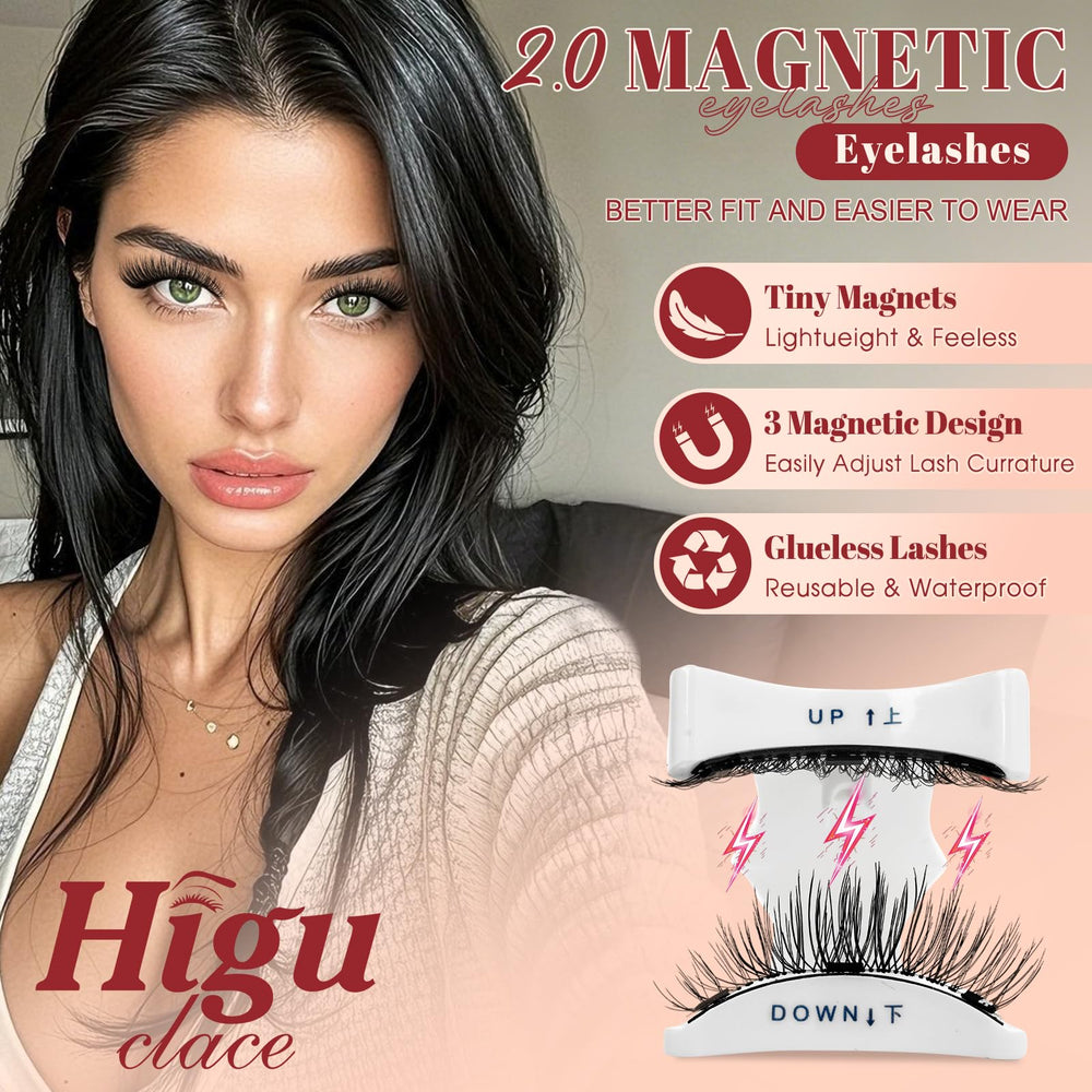 Aplicador magnético de Higu Clace facilita colocar las pestañas con precisión.