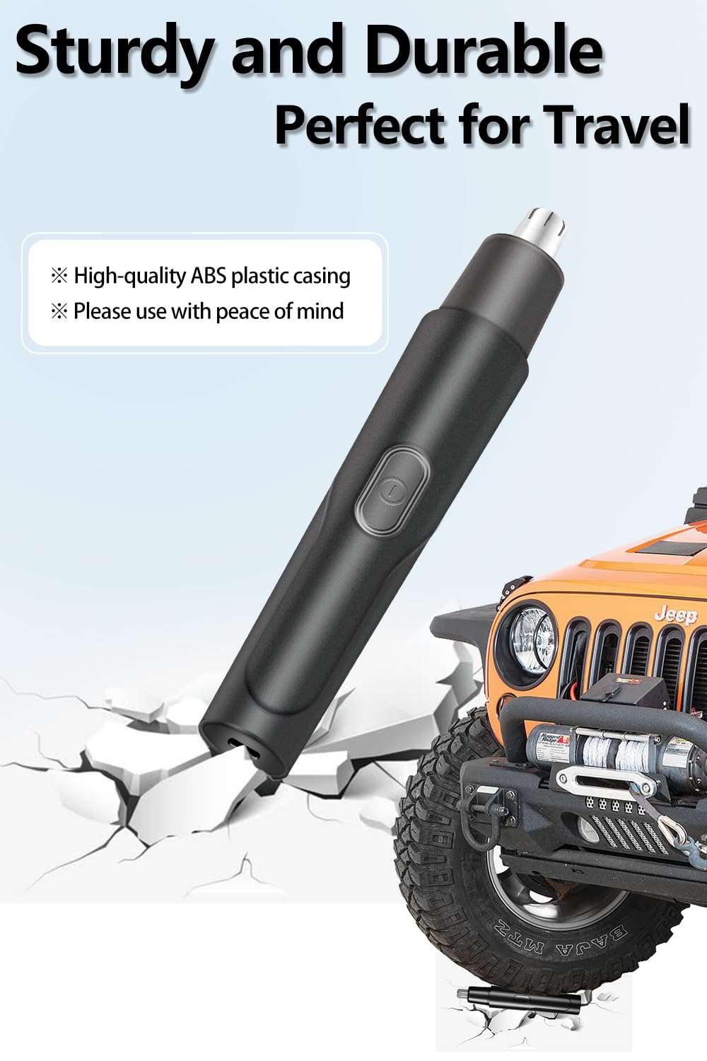 Hiliyot recortador nasal con accesorios incluidos para limpieza fácil