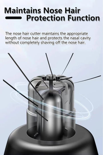 Hiliyot recortador nasal con hojas dobles para corte suave y seguro