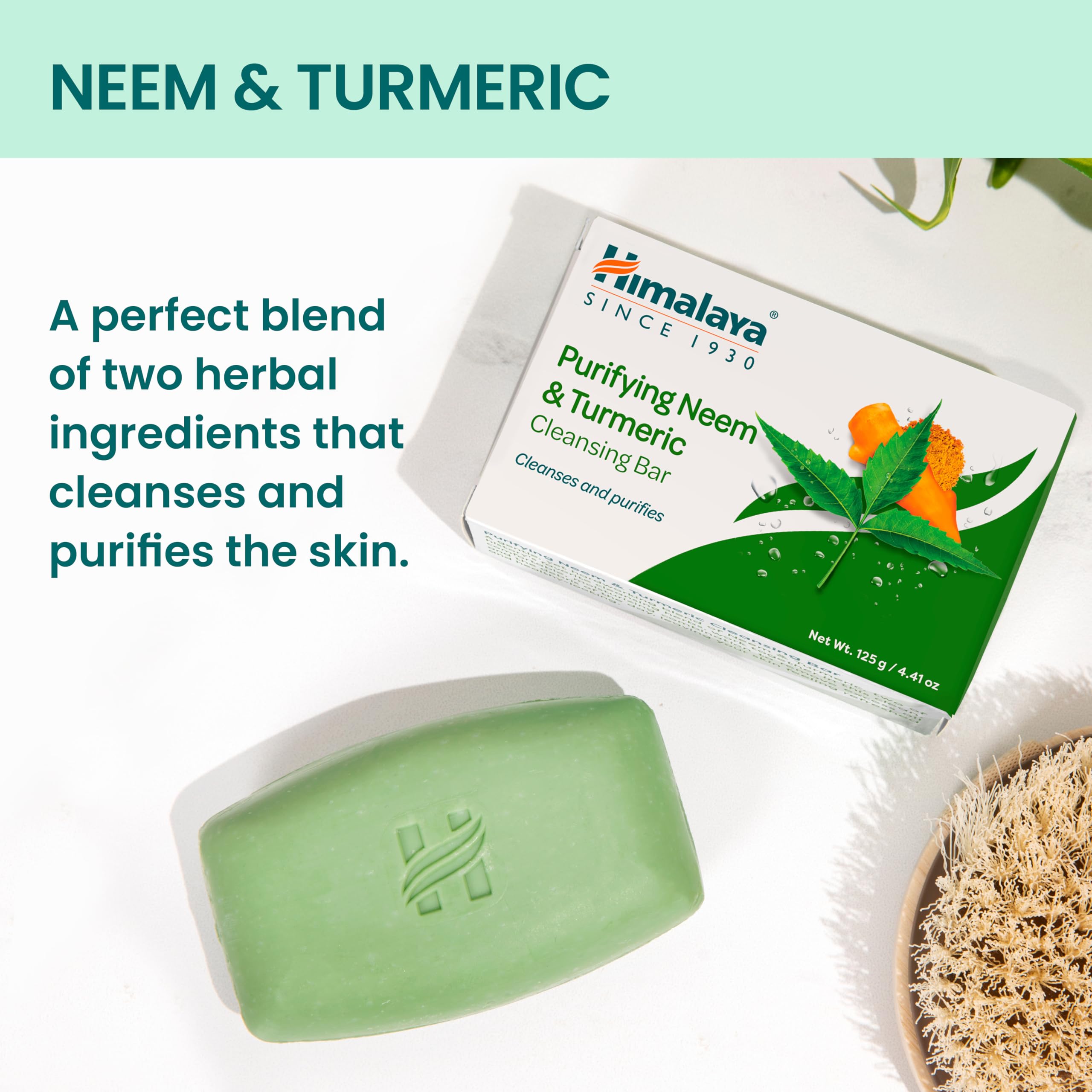 Himalaya, piel limpia y equilibrada gracias a Neem y Cúrcuma.
