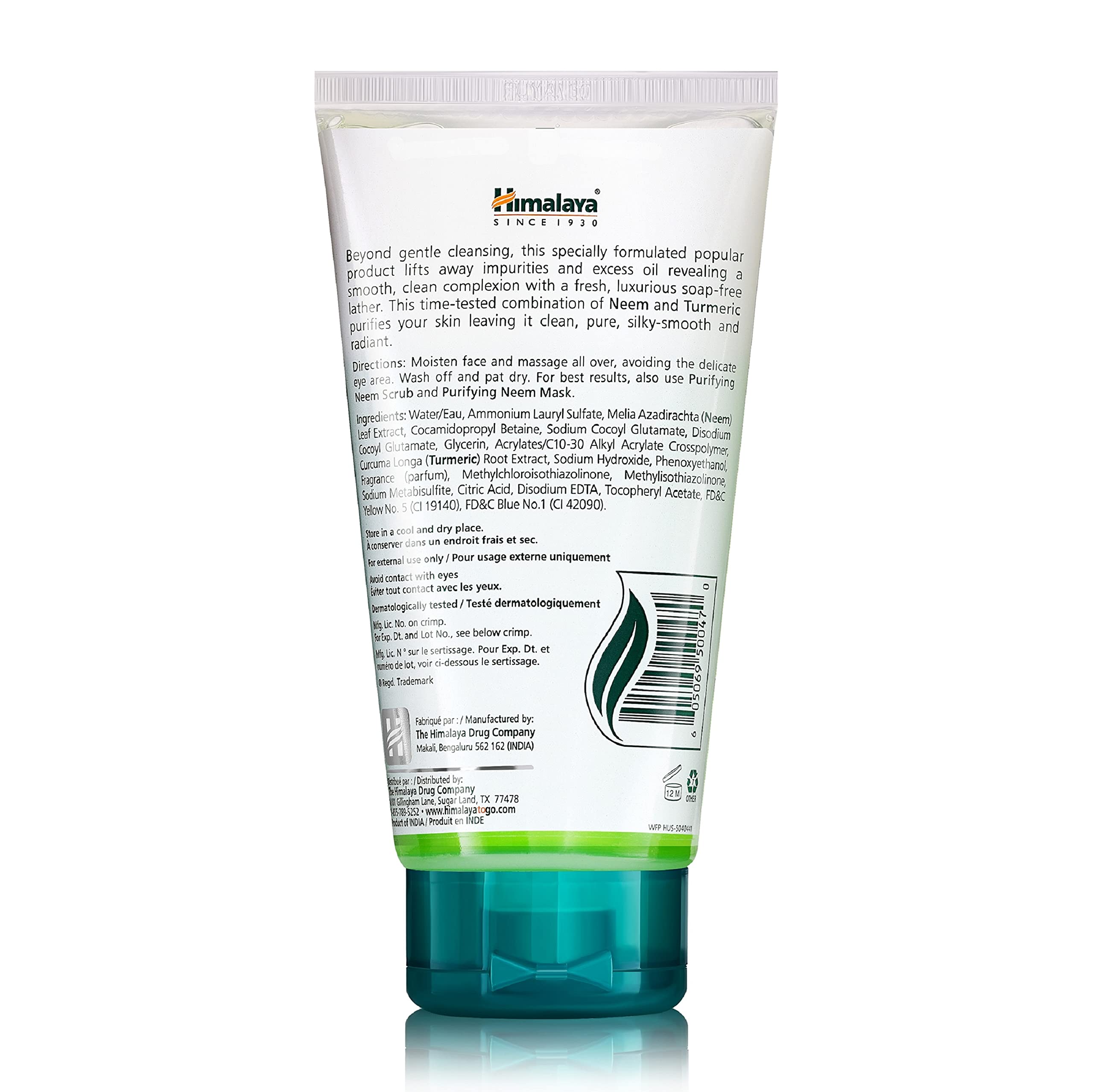 Himalaya Neem y cúrcuma, ingredientes botánicos para piel equilibrada
