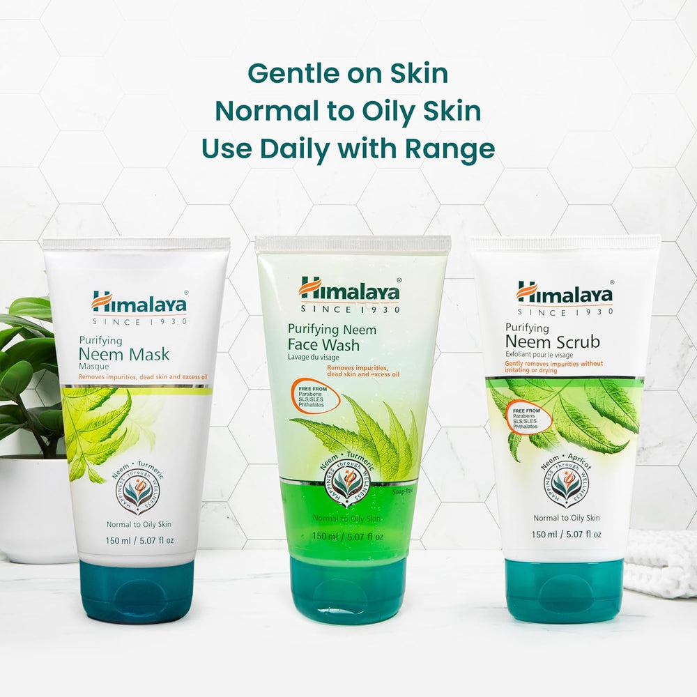 Himalaya Purifying Neem Face Wash, piel-fresca: limpieza suave para uso diario.