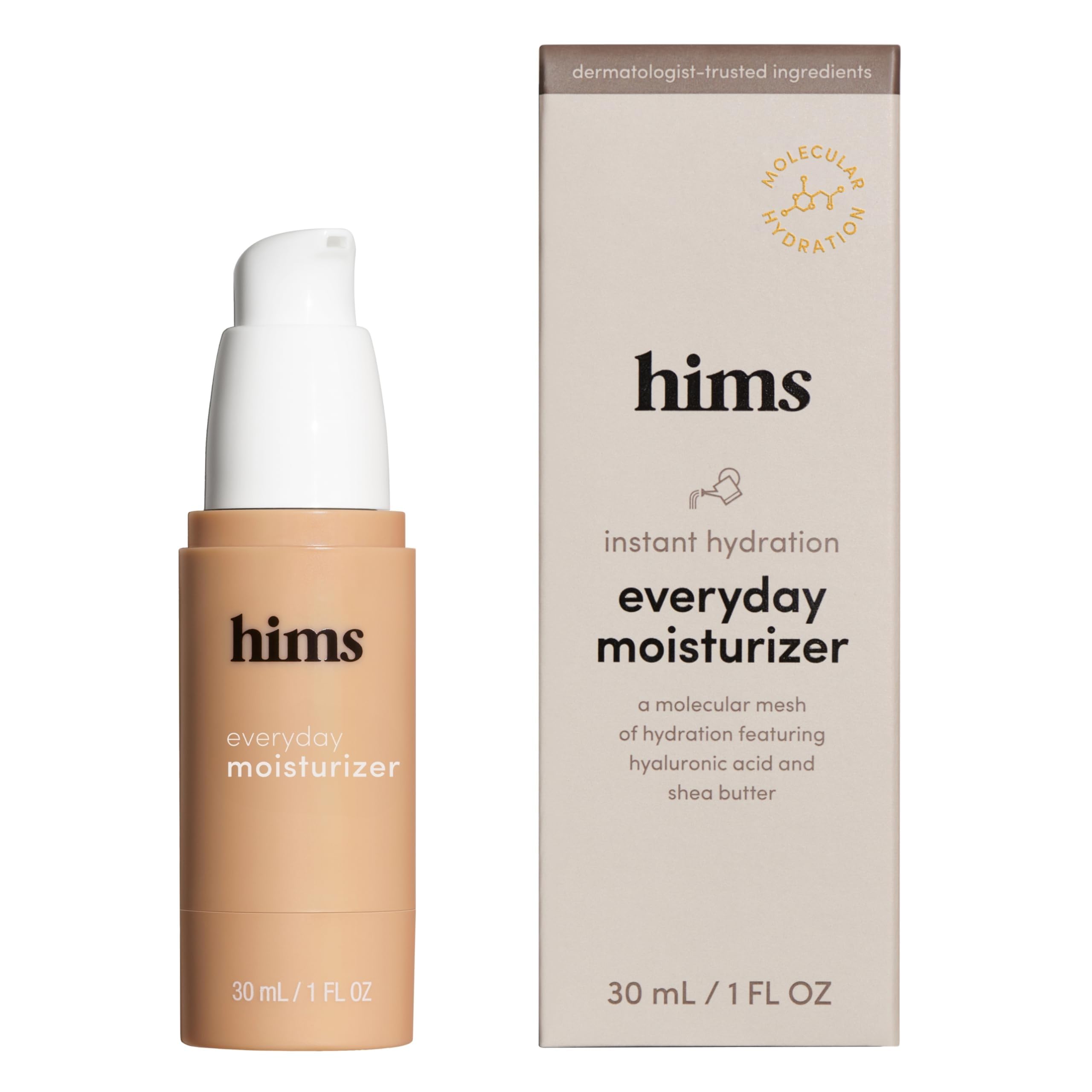 Meethims hims Everyday Moisturizer – Lightweight, Non-Greasy Face Cream for All ...