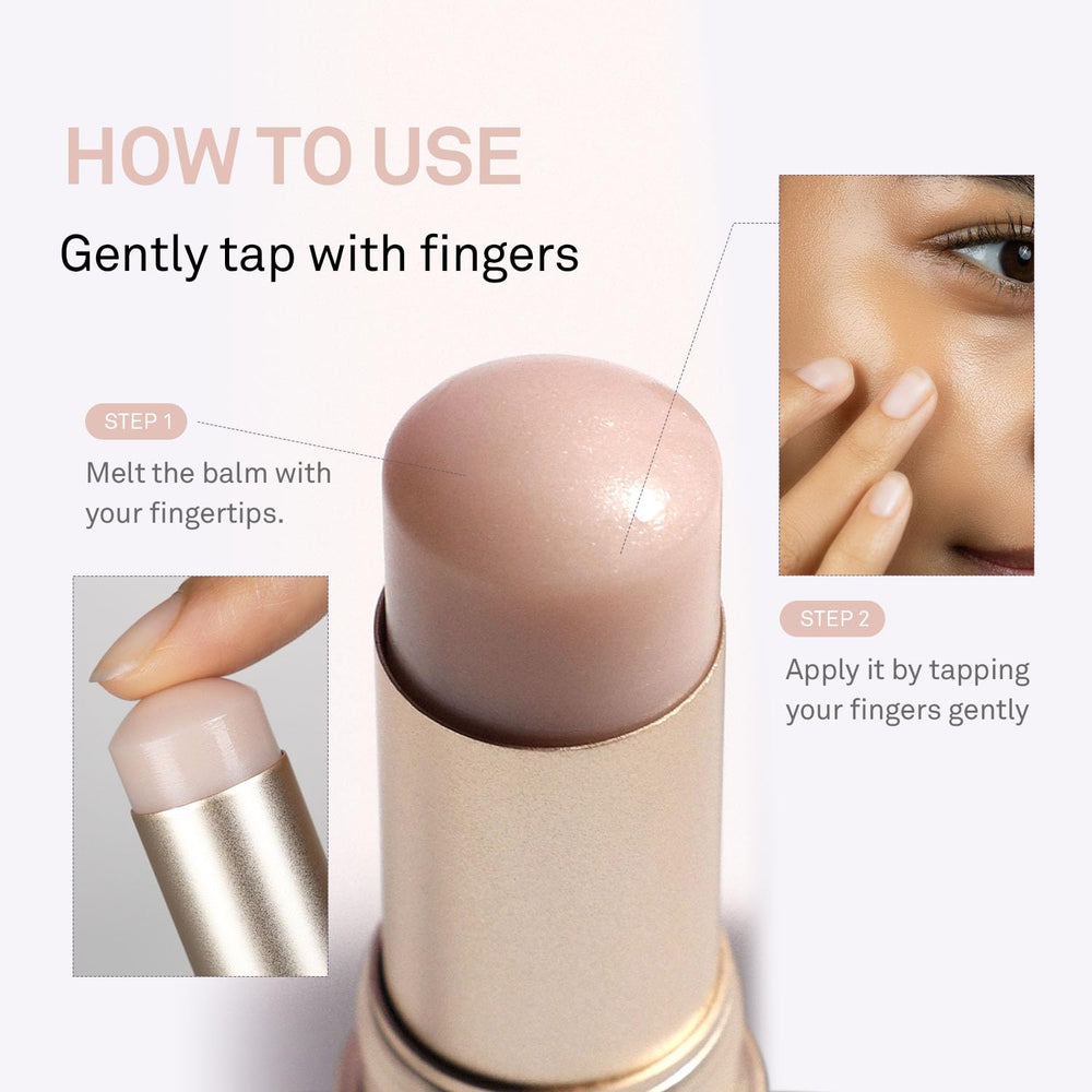 HINCE True Dimension Radiance Balm producto multiusos para ojos mejillas y labios.