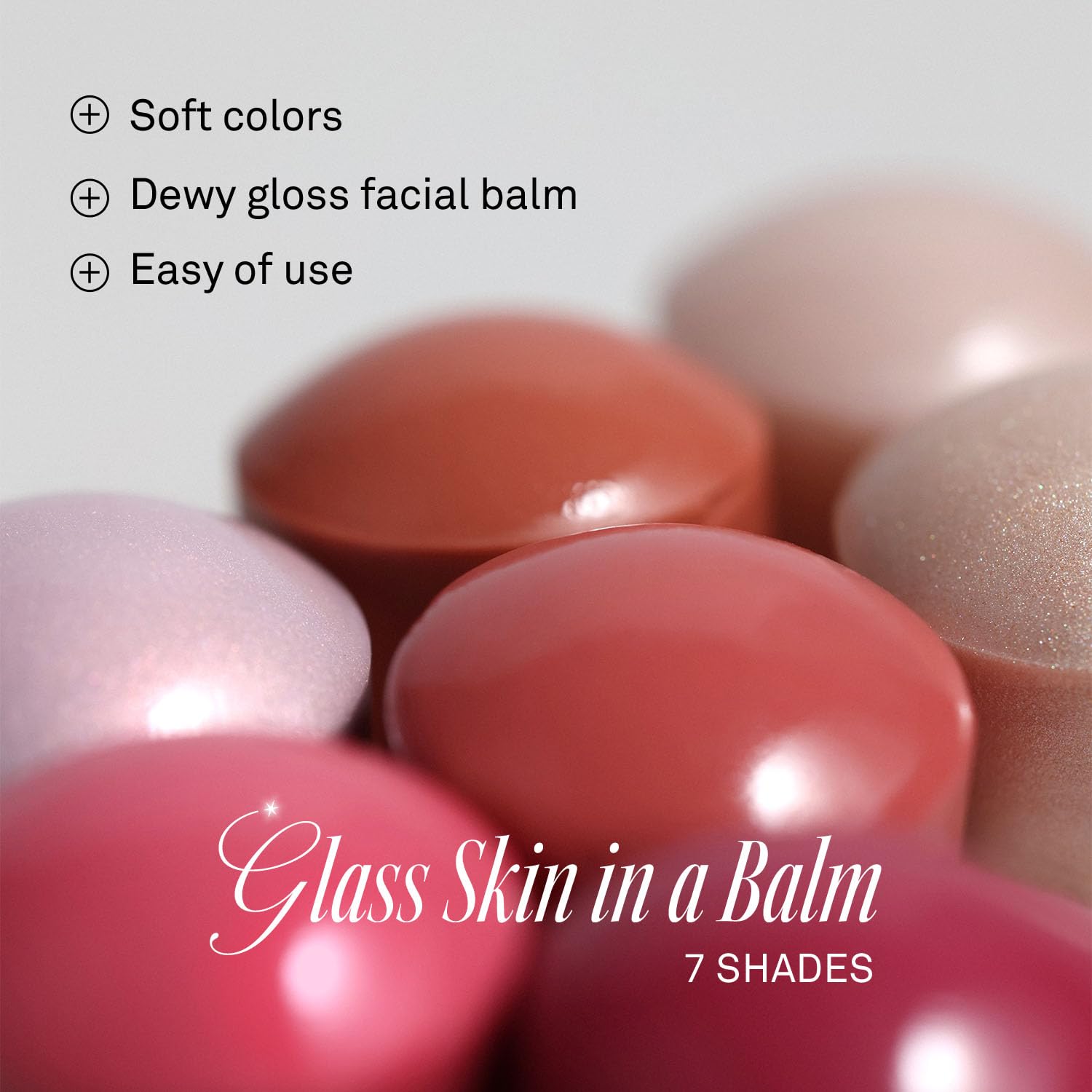 HINCE True Dimension Radiance Balm tono rosado suave para flush sutil.