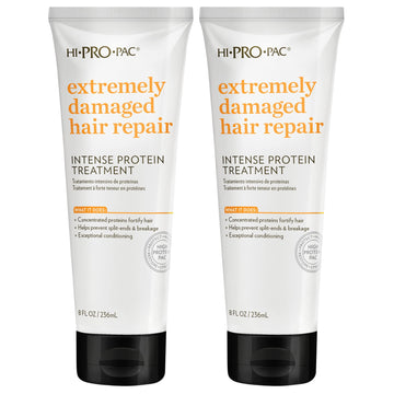 Hi-Pro-Pac Mascarilla capilar daño extremo en botella, suaviza y fortalece el cabello.