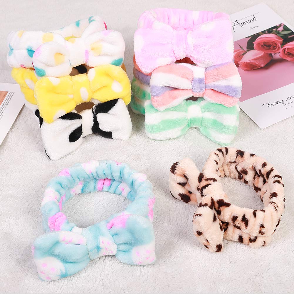 Hishexin banda spa lazo regalo perfecto para amigas y regalos de navidad.