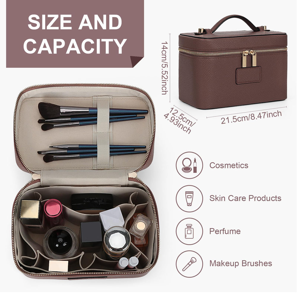 HiTotes bolsa con divisor extraible para ordenar productos.