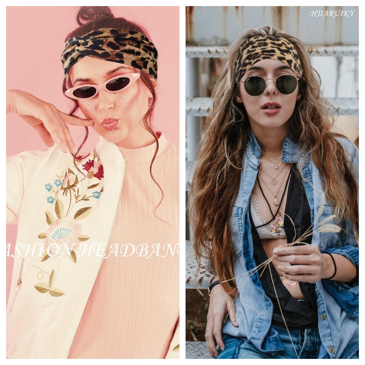 Bandas Hjiaruiky para mujeres y niñas, juego de dos para combinar.