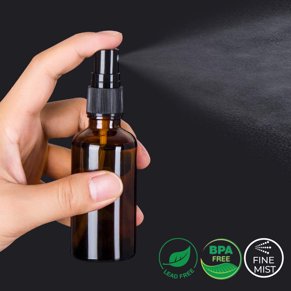 Rociado de niebla fina en spray 2oz ideal para aromaterapia y cuidado facial.