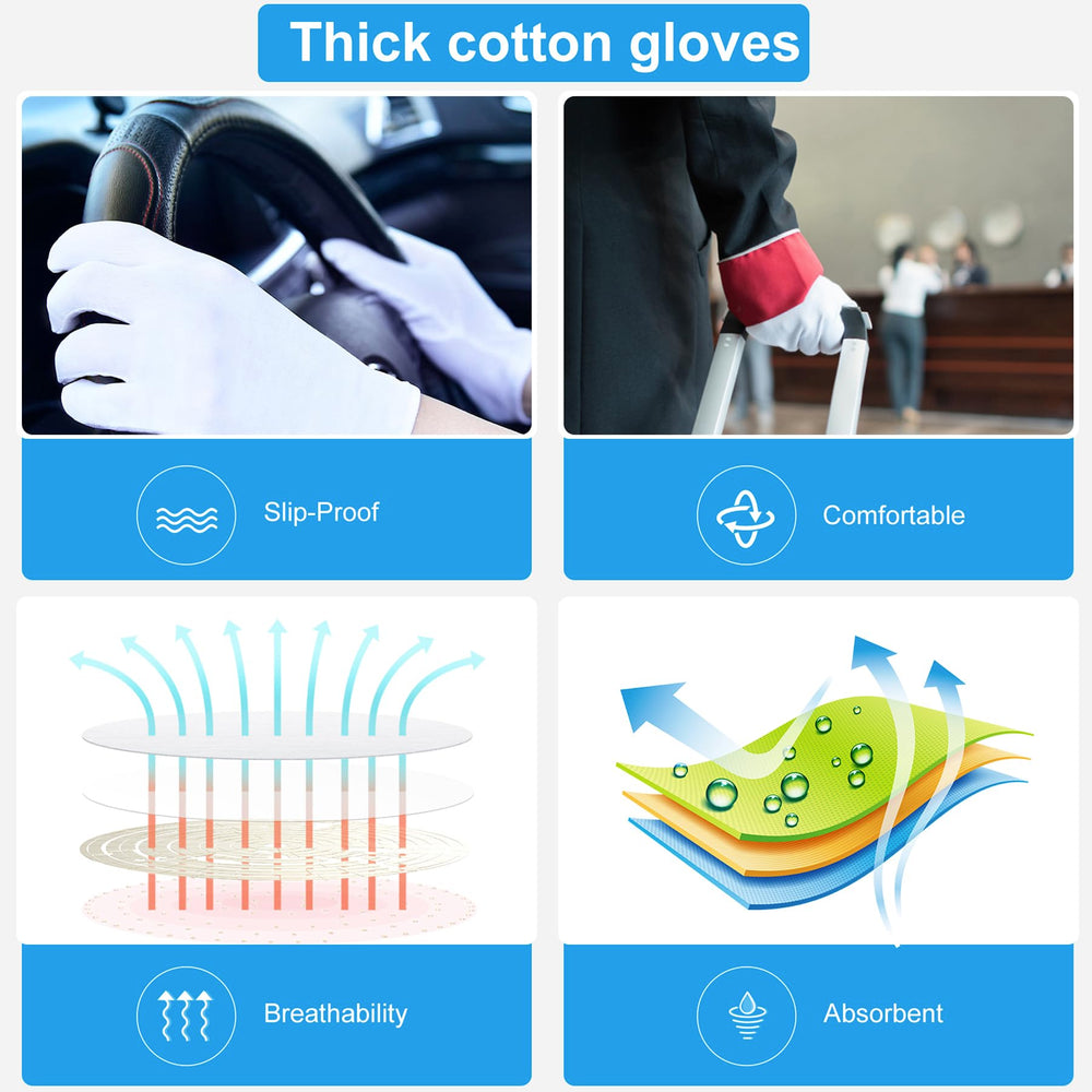 Guantes HMNYSOL para aplicación nocturna de crema, hidratación suave.