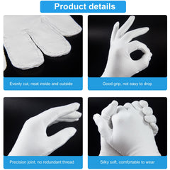 HMNYSOL guantes de trabajo e inspección sin dejar huellas.