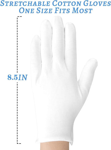 Guantes HMNYSOL de algodón duraderos, con buena transpirabilidad.