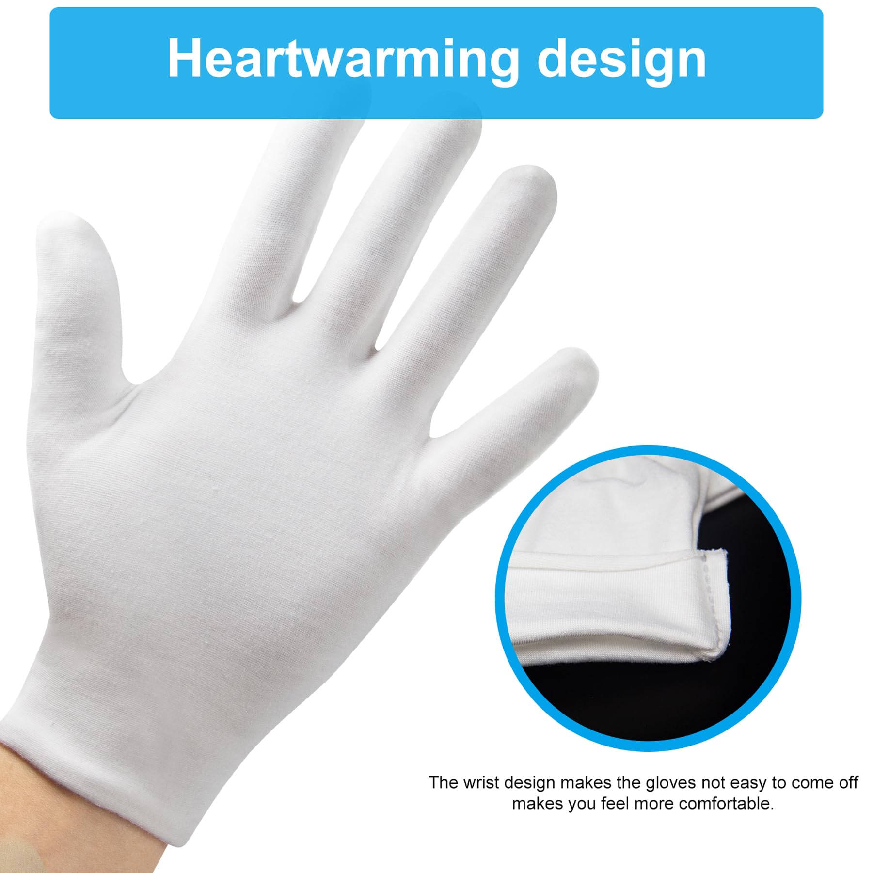 Guantes HMNYSOL de trabajo sin dejar huellas para tareas delicadas.
