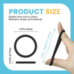 HOYOLS lazos sin costuras, pulsera de pelo, accesorio cómodo y práctico