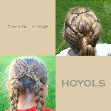 Hoyols organizador-caja para bandas del cabello, fácil acceso.
