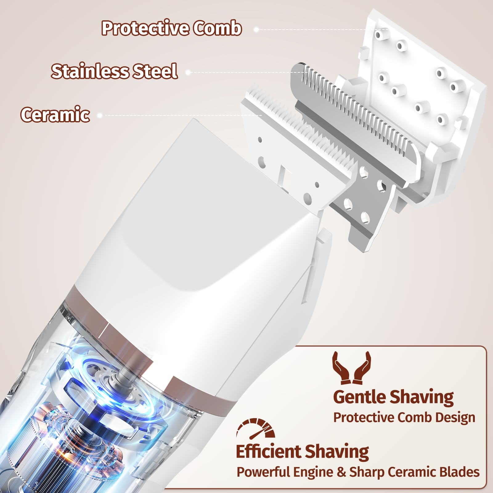 HOHOLE bikini-trimmer-linea-bikini ayuda a definir la línea de bikini con precisión.