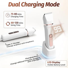 HOHOLE bikini-trimmer-nariz ideal para recortar vello nasal con precisión.