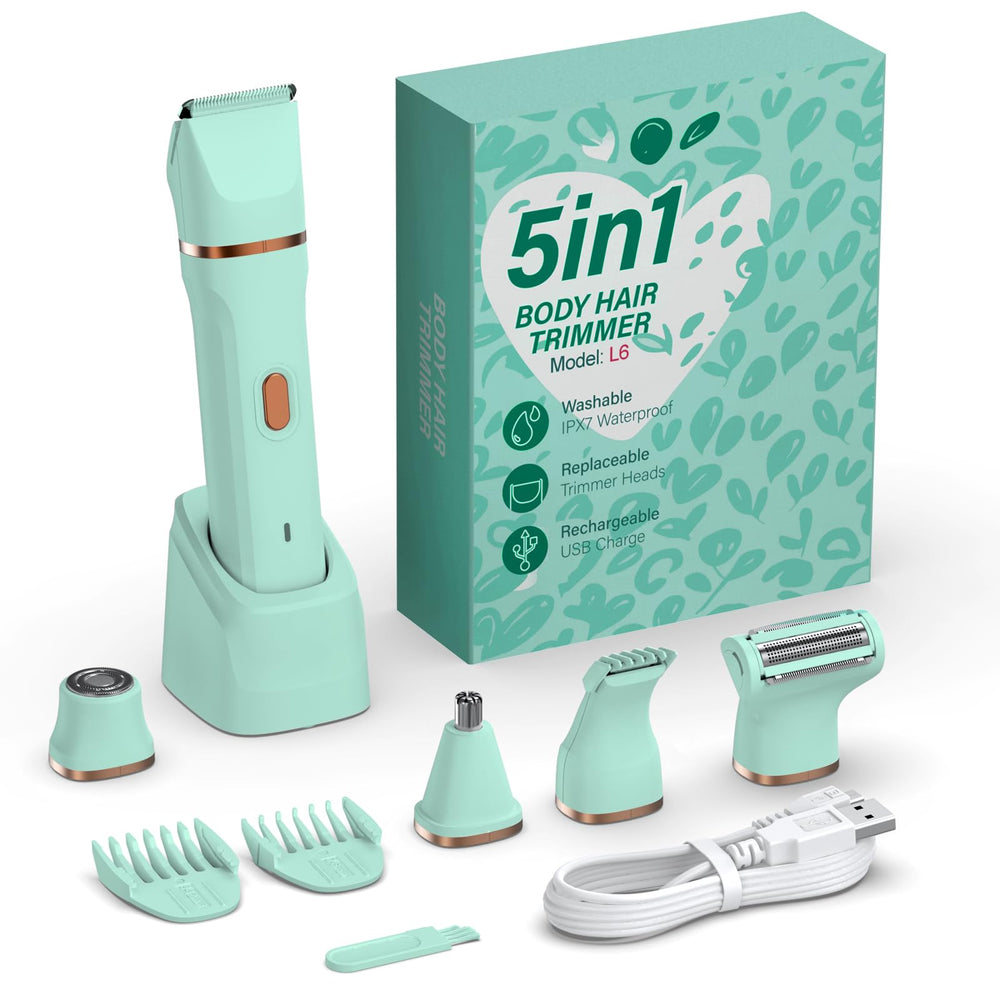 HOHOLE cuchillas cerámicas, deslizamiento suave y piel protegida.