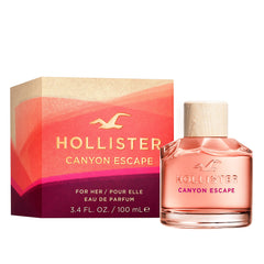 Spray Hollister Canyon Escape en escena, notas cítricas y desérticas para ocasiones especiales