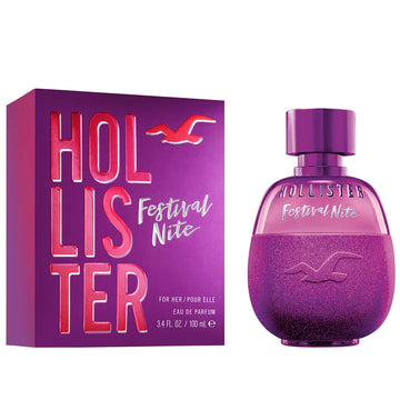 Hollister Festival Nite: atomizador en acción para una aplicación suave durante el día.