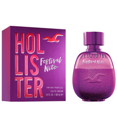 Hollister Festival Nite: atomizador en acción para una aplicación suave durante el día.