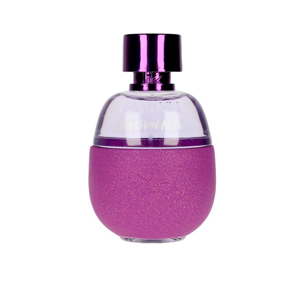 Hollister Festival Nite: botella frontal, aroma floral duradero para cualquier ocasión.