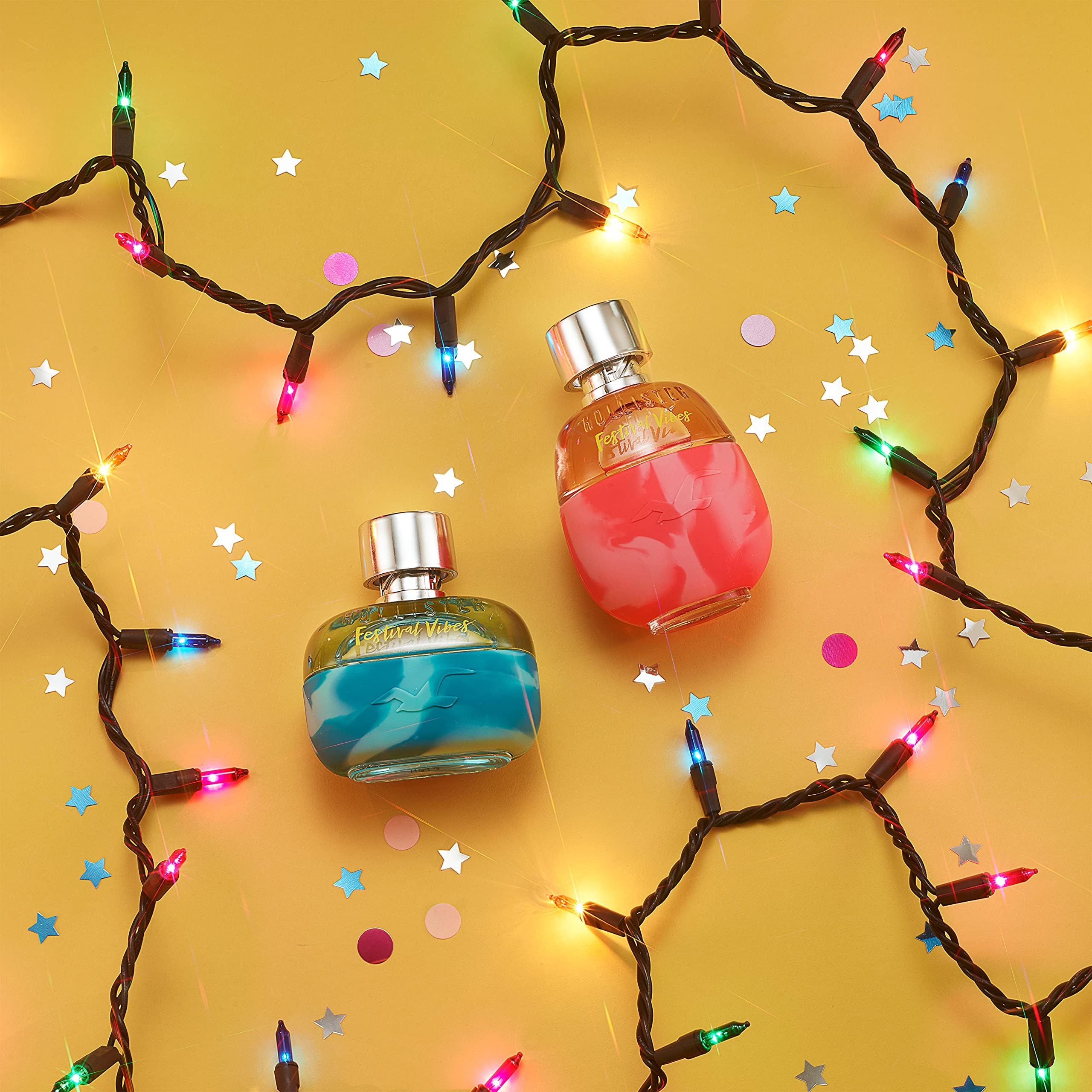 Hollister Festival Vibes, atomizador: pulveriza suavemente el perfume para un toque sutil.
