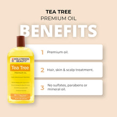 Hollywood Beauty Aceite Árbol de Té para manos y uñas, uso diario