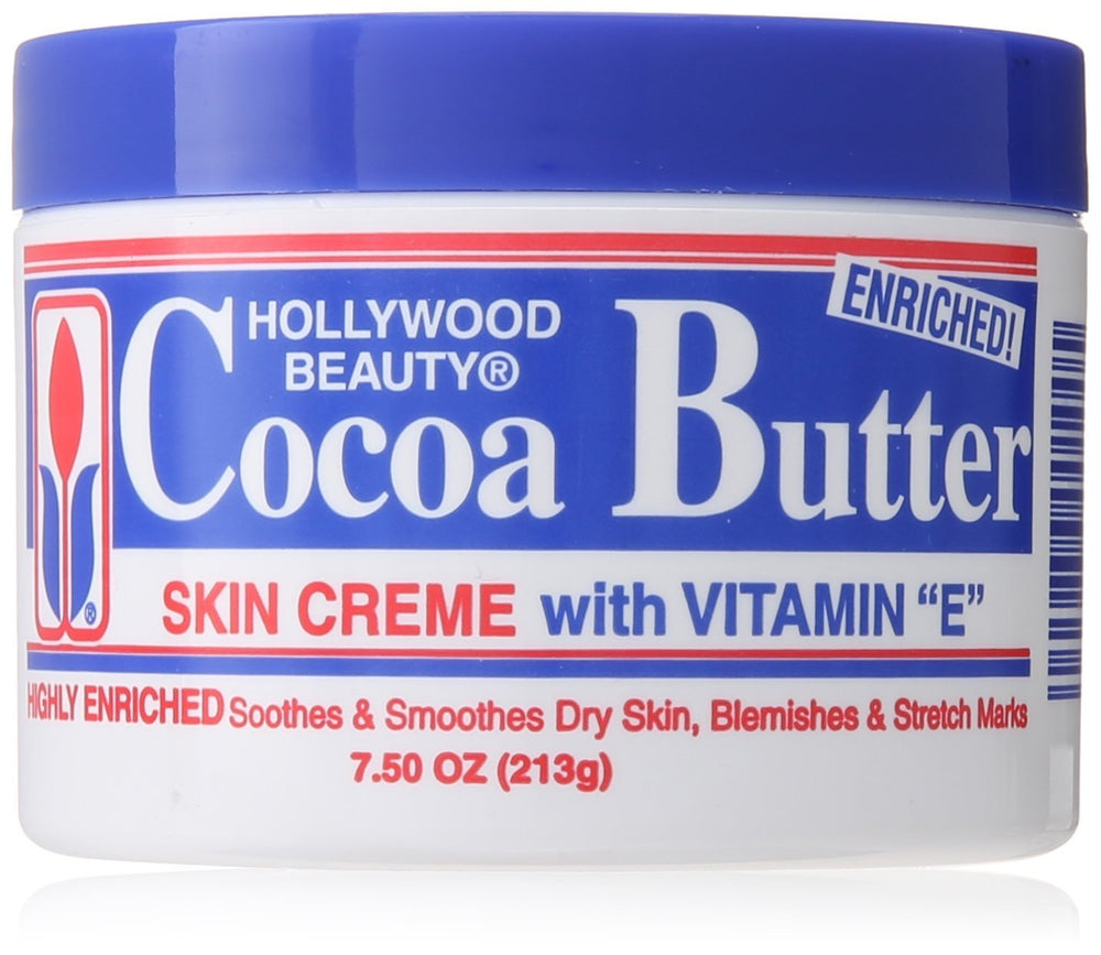 Hollywood Beauty crema cacao manteca piel: hidratación suave para piel seca