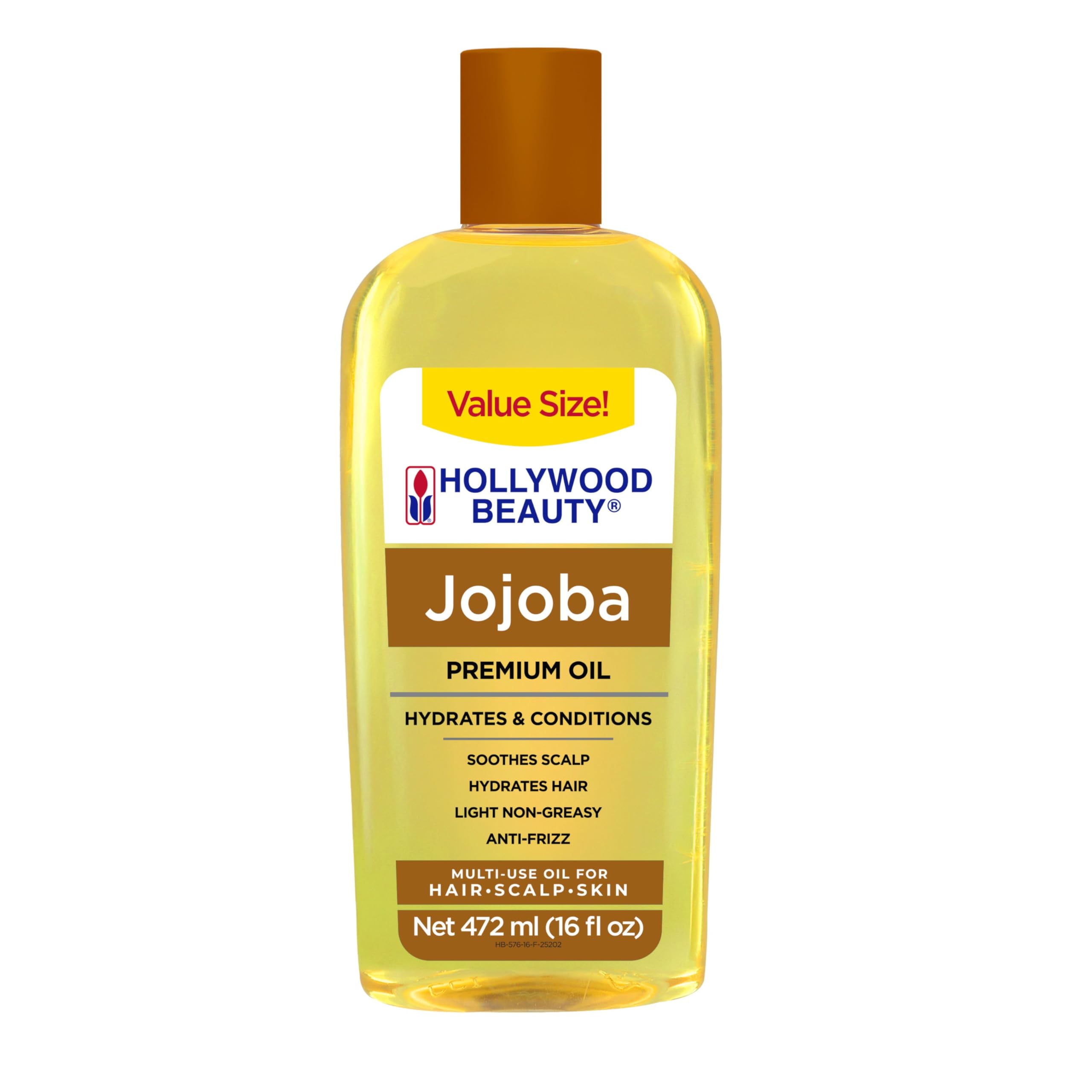 Hollywood Beauty aceite de jojoba para cabello: hidrata y suaviza el cabello.