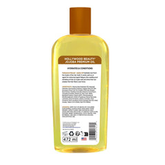 Hollywood Beauty aceite de jojoba para cuero cabelludo: calma el cuero cabelludo.